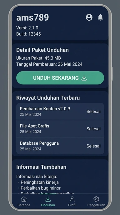 Unduh dan Instal APK ams789 dengan Mudah di Android