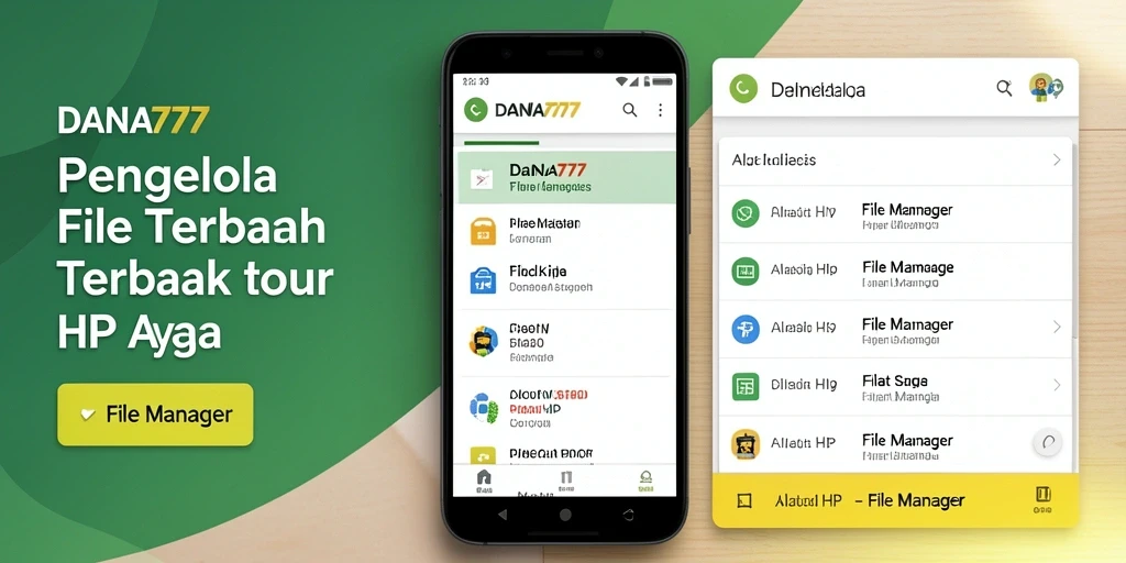 Tampilan antarmuka DANA777 yang menawan dan mudah digunakan untuk pengelolaan file.
