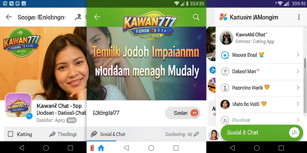 Tampilan antarmuka KAWAN777 yang intuitif dan menarik.
