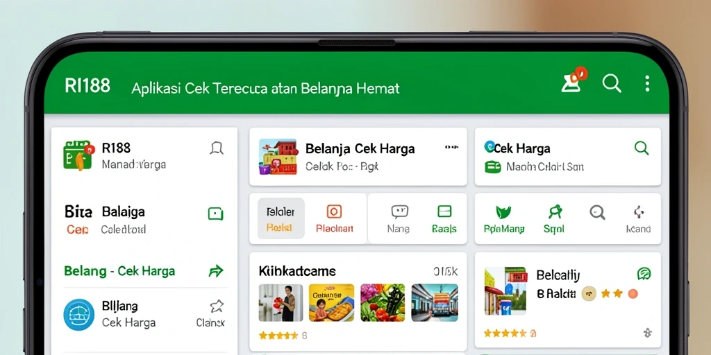 Screenshot utama RI188 menunjukkan antarmuka pengguna yang bersih dan fungsional.